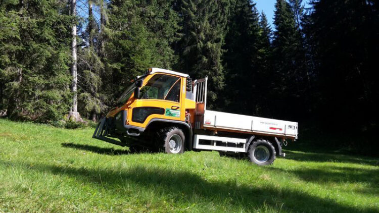 Schönbächler Baggerbetrieb AG | Maschinenpark | Transporter Äbi VT450 Vario